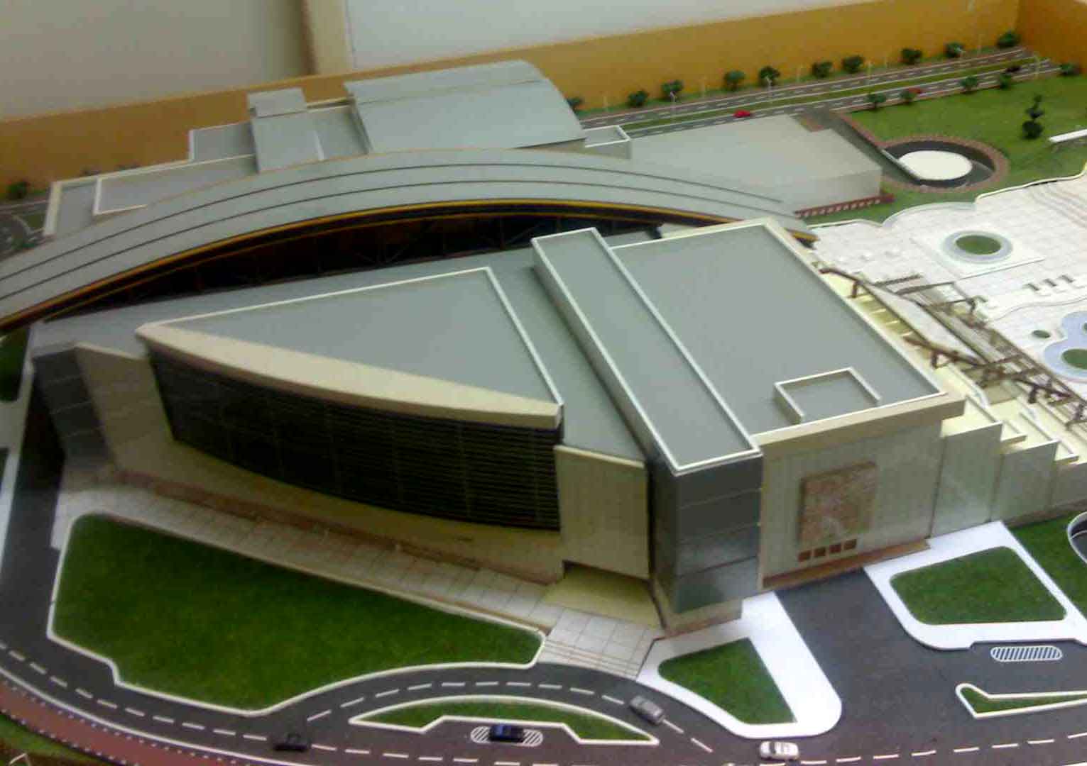 ماکت مجموعه مگامال اکباتان